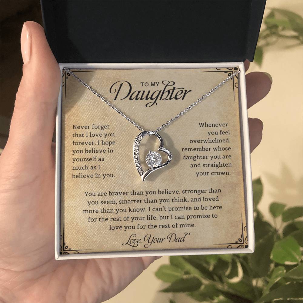 To My Daughter | Forever Love Necklace